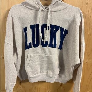 Lucky Brand Cream Hoodie